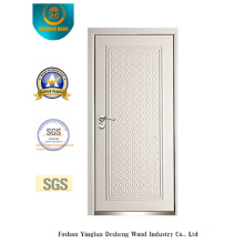 Modern Style Security Door with White Color (B-3011)